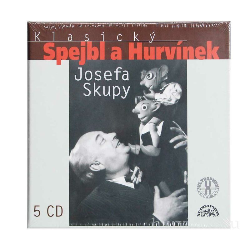 Sada CD Klasický Spejbl a Hurvínek Josefa Skupy