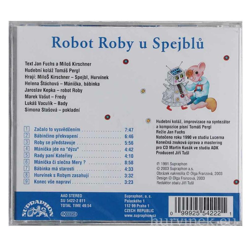 CD Robot Roby u Spejblů