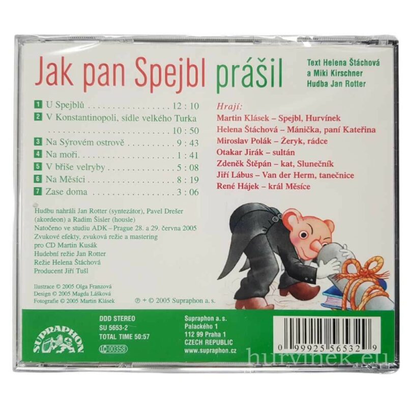 CD Jak pan Spejbl prášil