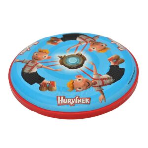 Létající talíř Hurvínek - frisbee červený